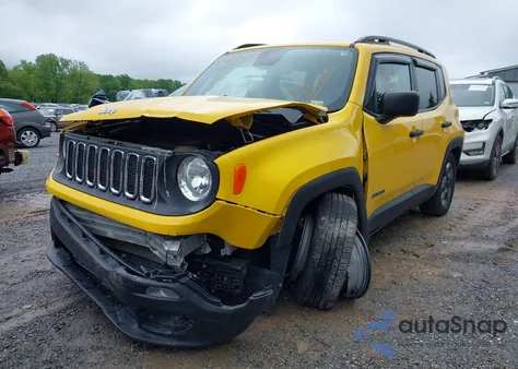 2018 Jeep Renegade Sport 4X4 из США, поврежденный, VIN ZACCJBAB7JPG97099